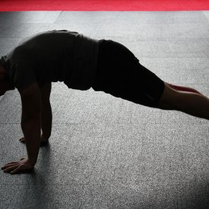 Man exercising to reduce Erectile Dysfunction